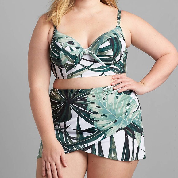 Cacique Other - Longline Underwire Swim Bikini Top